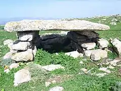 チュニジア、ThibarのDolmen du Djebel Gorra
