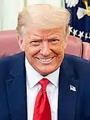 ドナルド・J・トランプ(2017年-2021年) (1946-06-14) 1946年6月14日生(7001770000000000000♠77歳と301日)