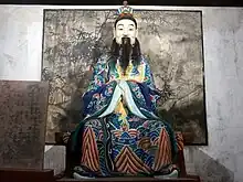 成都武侯祠の董允塑像