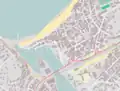 河口付近の地図