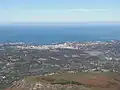 ラ・リューヌ峰から見たサン＝ジャン＝ド＝リュズ