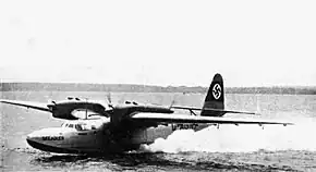 離水するDo 26A V-1, D-AGNT "ゼーアドラー"