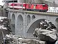 シェレネン線の運行で使用されるDeh4/4 52号機、2010年