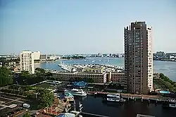 ポーツマス中心街