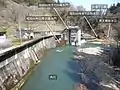 昭和48年以降の取水部全景