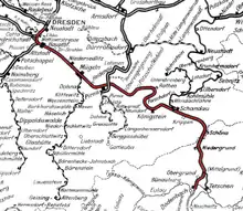 1902年当時の路線図