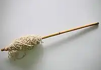 エジプトの素朴なスピンドル