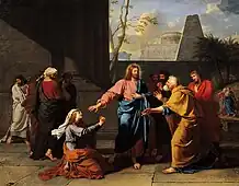 「Le Christ et la Cananéenne」(1784) ルーブル美術館