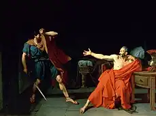 『ミントゥルナエのマリウス』(1786) ルーブル美術館