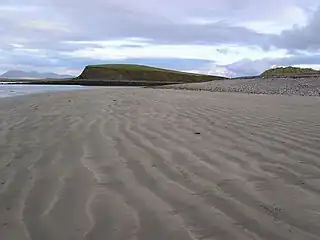アイルランドメイヨー県クルー湾の氷堆丘