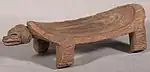 タイノ族によるリグナムバイタ製の儀式用の椅子。1000-1500年頃