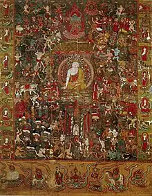 降魔成道図 (10世紀)ギメ東洋美術館蔵