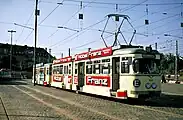 地下鉄での運用に合わせて改造されたMt形(1970年撮影)