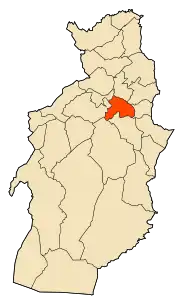 Location of テベッサ