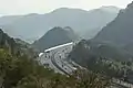 藤枝岡部IC付近。