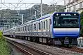 E235系（2021年10月 鎌倉駅 - 逗子駅間）
