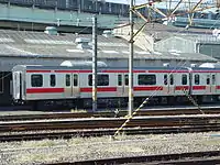 整備を終えた車両