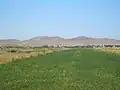 チュイ川流域の農地