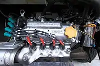 後期型（最終）のEN07Yエンジン（2010年7月 - 2012年2月）