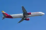 エアバスA321-200（イベリア・エクスプレス）