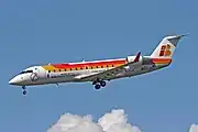 ボンバルディア CRJ-200ER（イベリア・リージョナル、旧塗装）