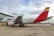 エアバスA319-100（ワンワールド塗装）