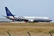 ボーイング737-800（スカイチーム塗装）