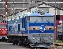 （参考）EF510形501号機・北斗星塗装（2010年 大宮総合車両センター）