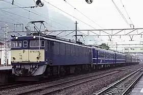EF62形（横川駅 - 軽井沢駅間）