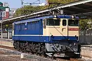 フタル酸塗料を使用した2065号機（2021年2月13日 深谷駅）