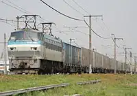 100番台1次車（EF66 103）（2007年4月22日 庭瀬駅 - 中庄駅間）
