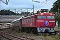 EF81形牽引の「カシオペアクルーズ」（東北本線 松島駅）