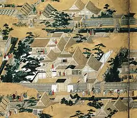 細川殿（左隻第三扇）