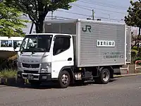 かつてのグループ会社・東日本物流サービスの車両