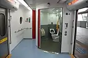 バリアフリー対応トイレ