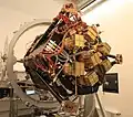 各ミラーの背後にあるX線検出器