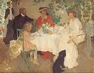 『屋外で』(Al fresco) (1904)