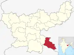 Location of 東シングブーム
