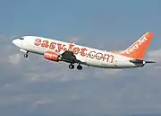 イージージェットの737-300型機