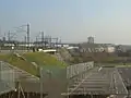 ノースケントラインとの分岐点へのアプローチ線