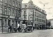 1901年に開通したトロリーバスは短命に終わった
