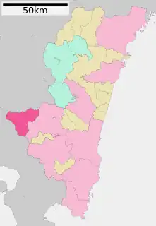 えびの市位置図