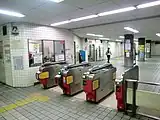 地下鉄恵美須町駅南改札口