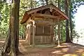 2号墳墳頂の蛭子神社