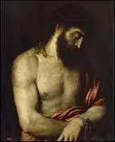『エッケ・ホモ』1547年 プラド美術館所蔵
