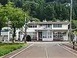 リニューアル前の駅舎(2015年9月)