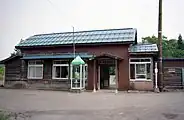 改築前の駅舎（1994年9月）