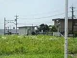 駅名改称前の駅舎（2008年7月）