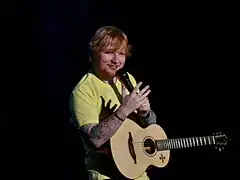 エド・シーランの『÷ Tour』の様子