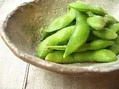 枝豆(緑の大豆)
